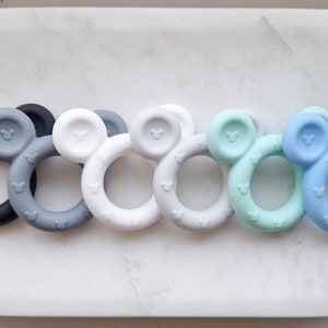 Silicone mouse ring for jewellery and craft projects - 6 Colours