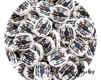 A GRANEL 2-10 piezas Envío GRATIS disponible ver descripción, Cuentas de PVC de mala suerte para proyectos de joyería y manualidades, focos, bolígrafos de bricolaje y llaveros