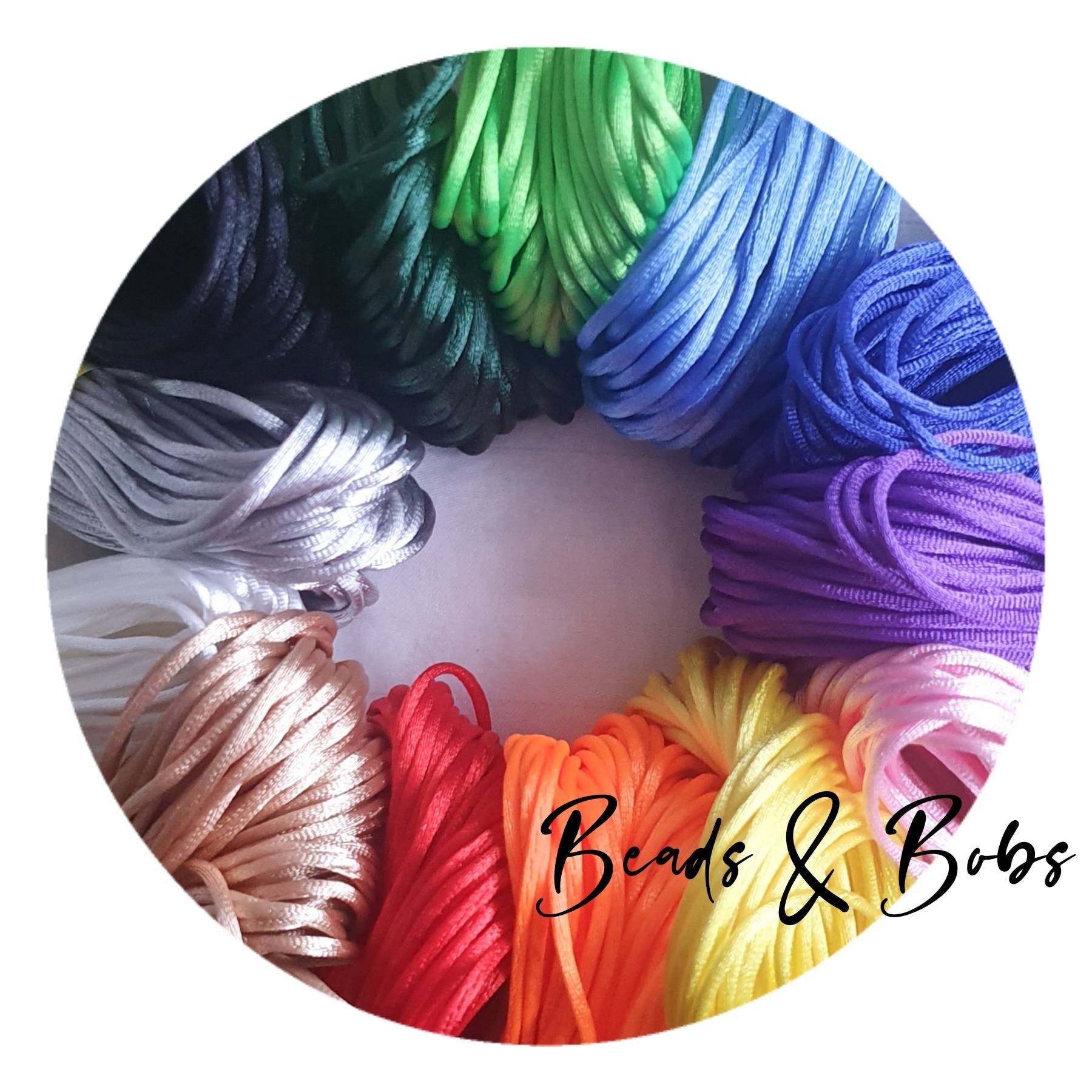 50 PACK 5mm Macrame Cord - 23 color options – Panda Crafty Wholesale Store