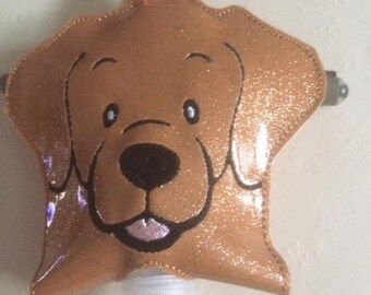 5 x 7 Labrador Hand Sanitiser Cover, Hand Gel Holder, Dog Antibacterial Gel Cover, DIGITAL DOWNLOAD ONLY