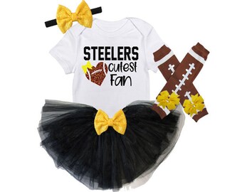 baby girl steelers outfit