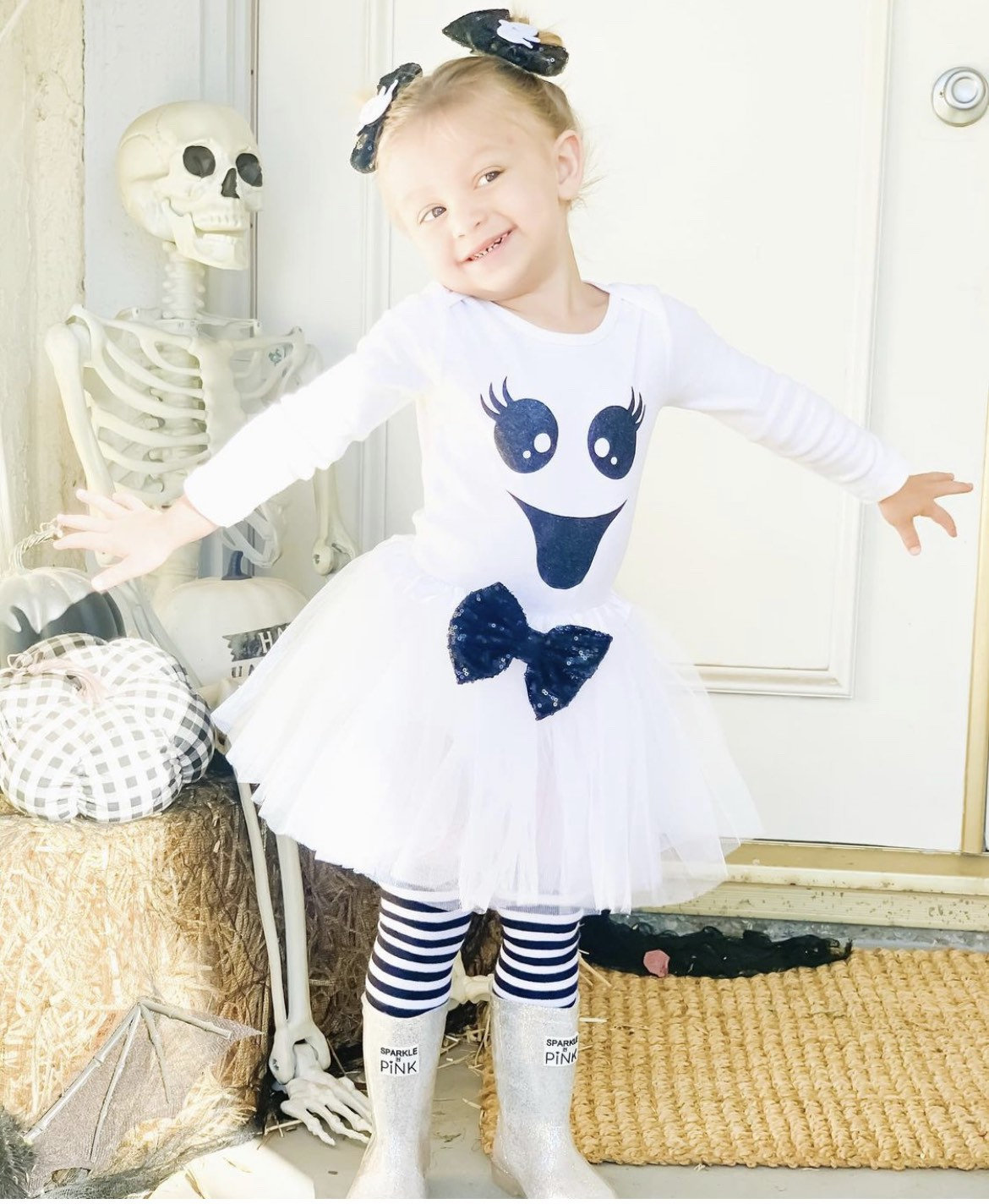 Ghost costume girl discount