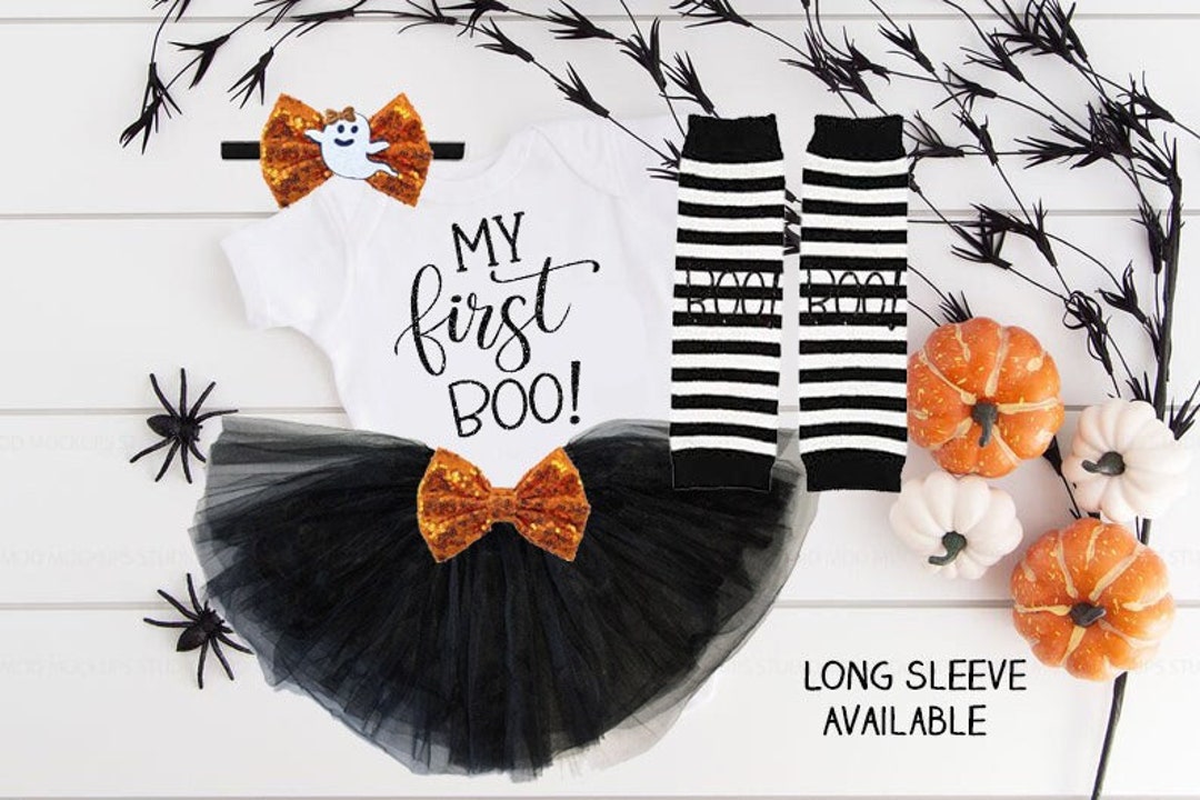 Baby Girl Halloween Costume, Halloween Party Outfit, My First Halloween ...