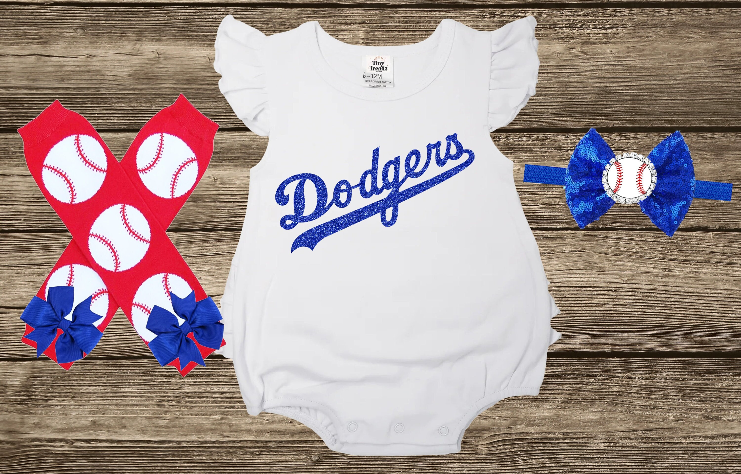 Dodgers Baby Girl Clothes Dodgers Game Day Outfit Girl 