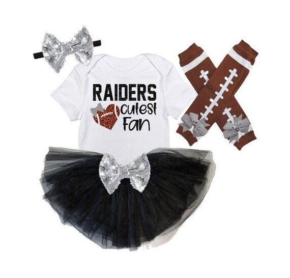 Raiders Baby Girl Raiders Baby Raiders Baby Outfit Raiders Gear