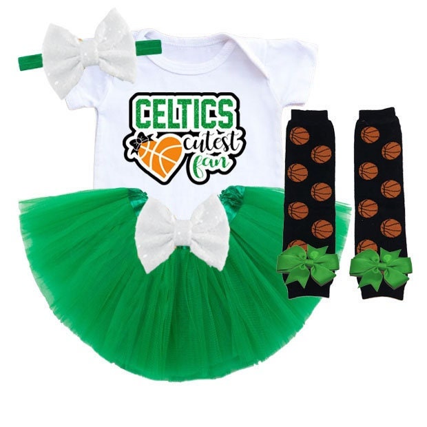 Celtic FC Baby T-shirt & shorts Set 3-6 månader Vit/Grön White/Green 3-6  Months 683b, White/Green, 3-6 Months