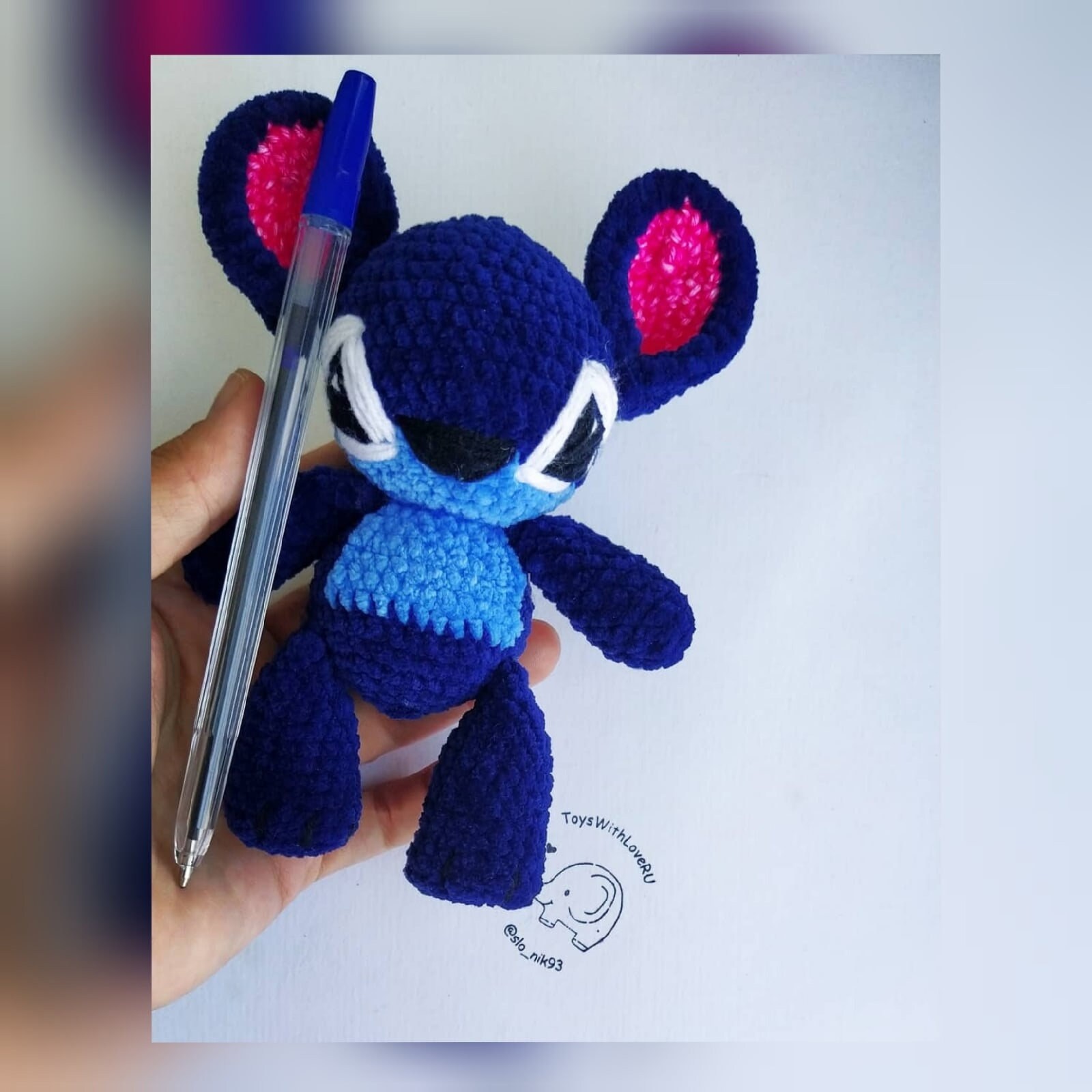 Lilo and Stitch Plush stitch doll Soft stitch toy Fidget toy Etsy