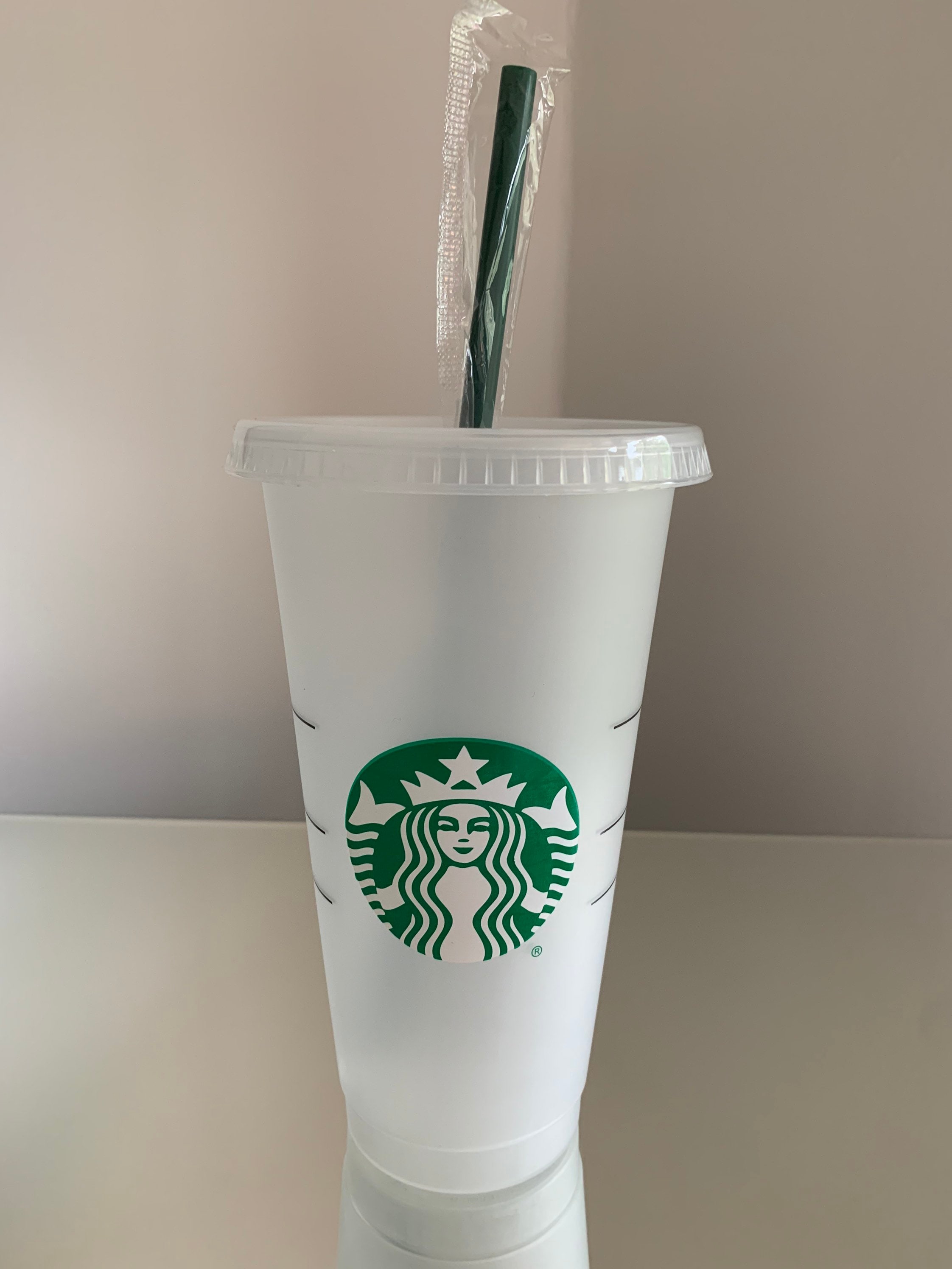 Reusable Plain StarBucks Tumbler Cold Cup 24oz /710ml with Etsy