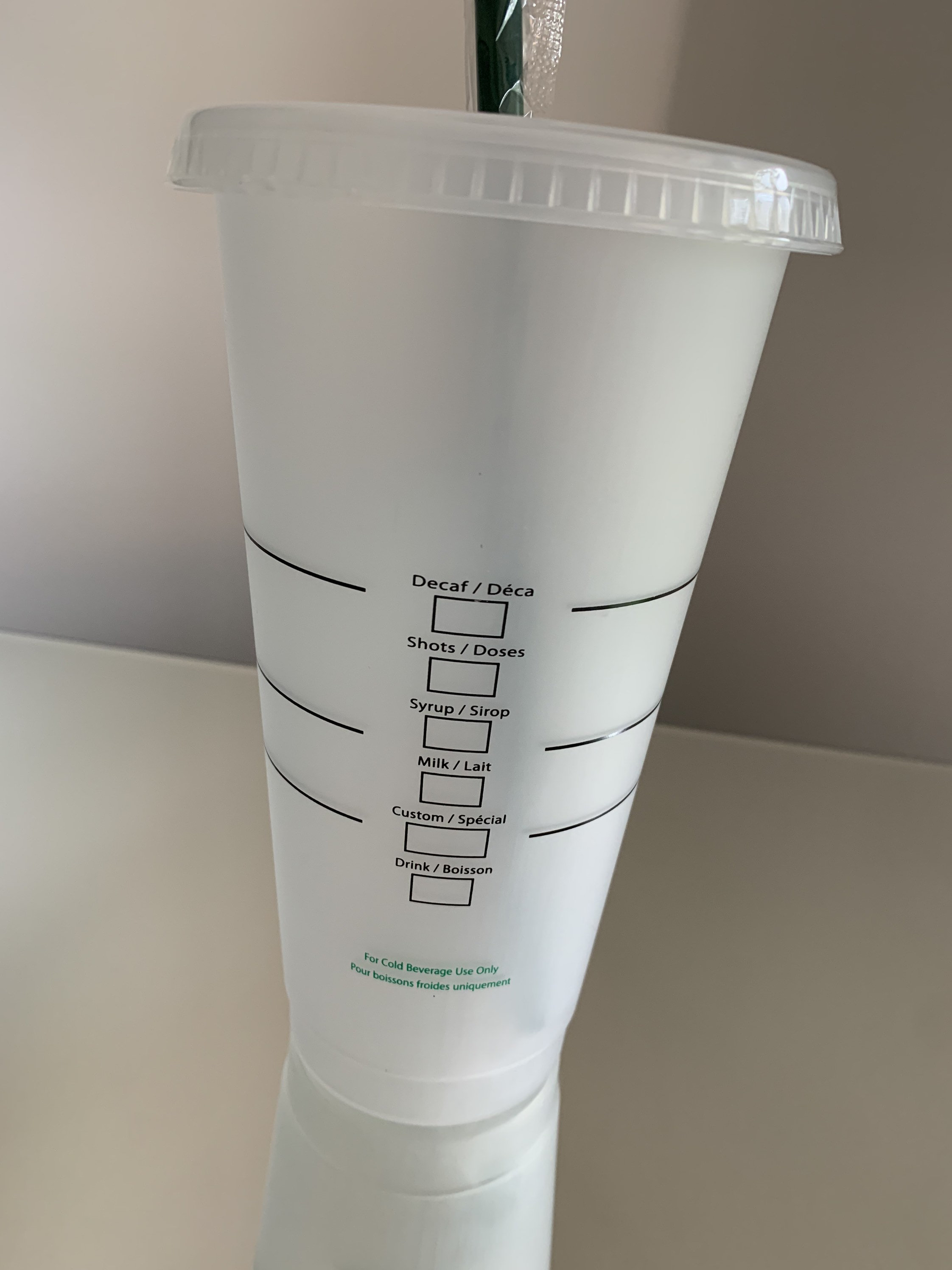 Reusable Plain StarBucks Tumbler Cold Cup 24oz /710ml with Etsy