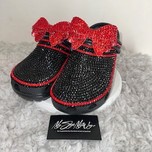 custom crocs with rhinestones