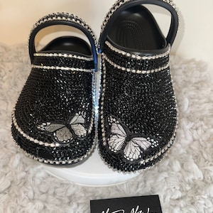 Bling Crocs | W/ Patches | Custom Crocs |CustomCrocs