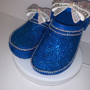 custom crocs with rhinestones