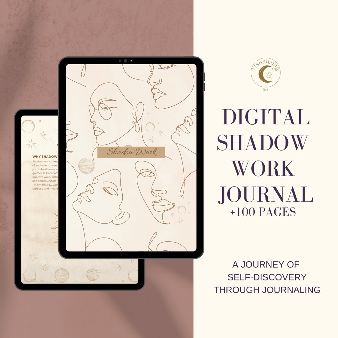 Digital Shadow Work Prompts Journal for iPad | 100 Pages | Spiritual ...