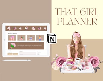 Notion life planner template aesthetic | Personal Work Planner | | DigitalPlanner | Aesthetic Notion Organizer | Notion Editable Template