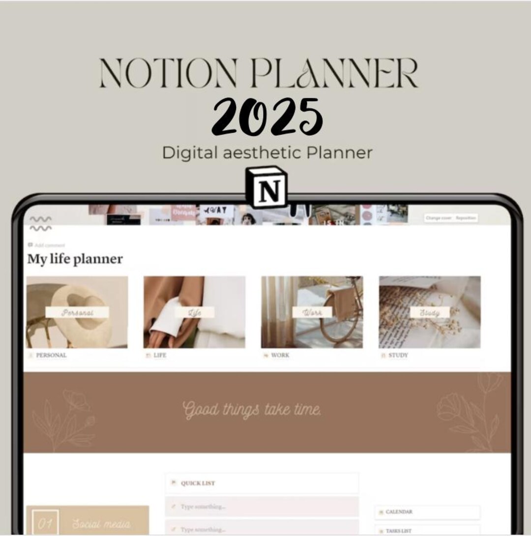 Notion Life Planner 2025 | 2025 Planner Notion | All in One Planners ...