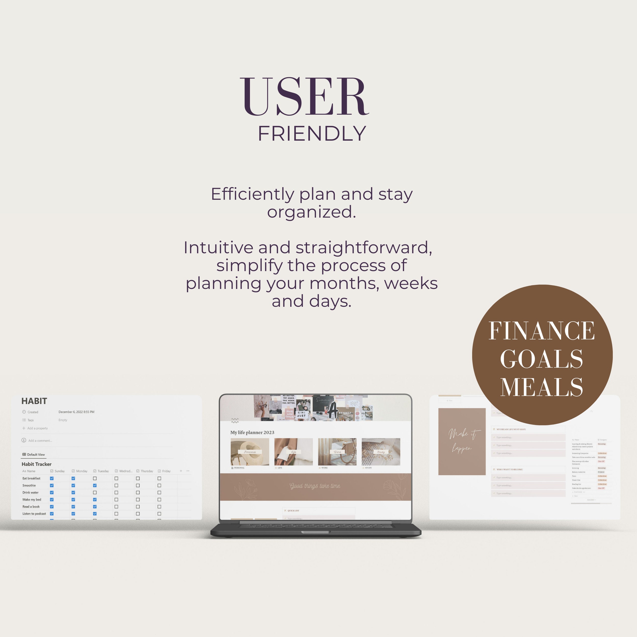 Aesthetic Notion Template 2025 2025 Planner Notion All in One