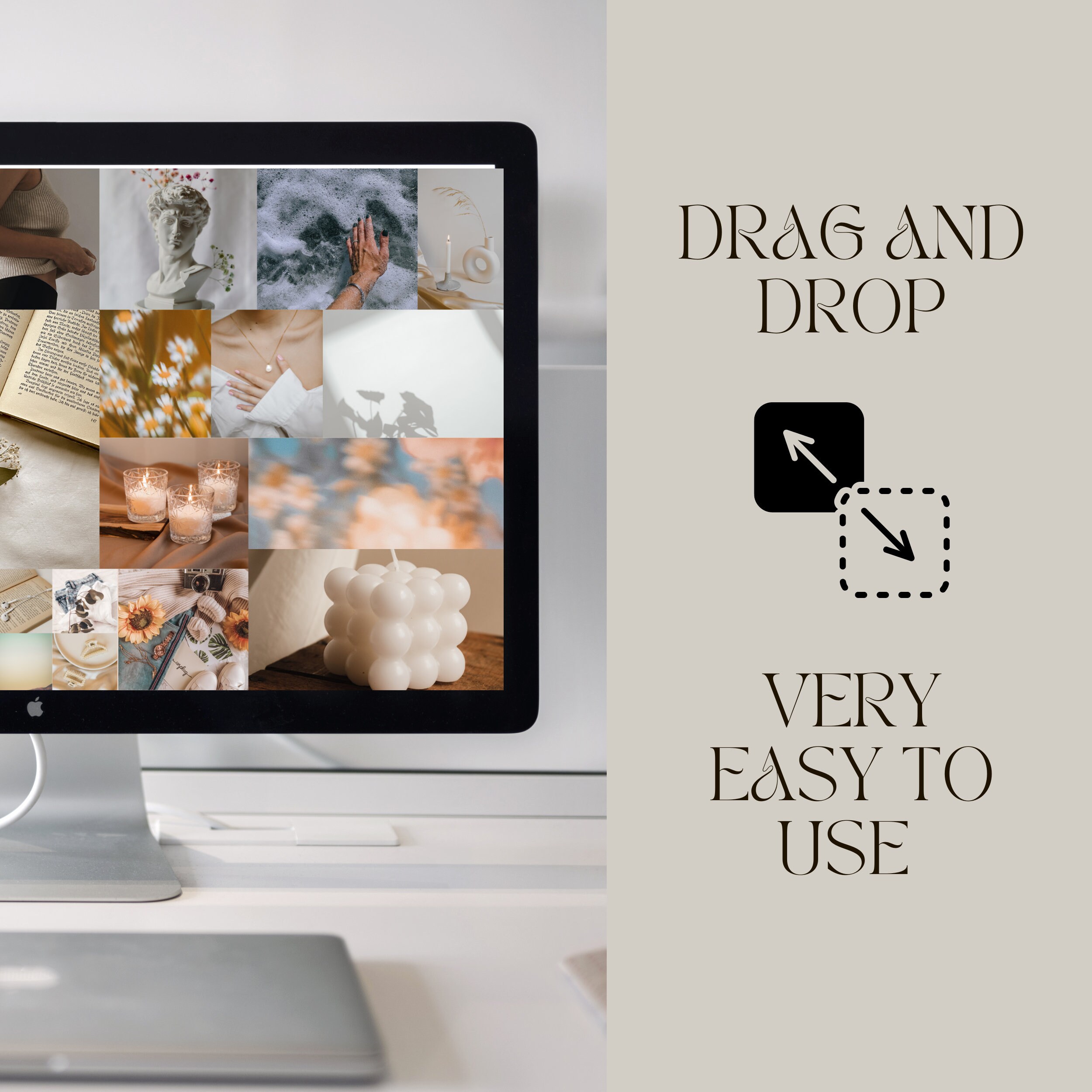 2025 Vision Board Template Canva|spiritualvision Board Editable Self ...