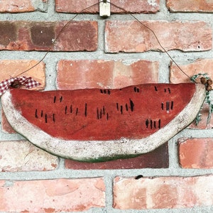 LARGE Primitive Watermelon Slice-Primitive Watermelon-Primitive Decor-Primitive Style