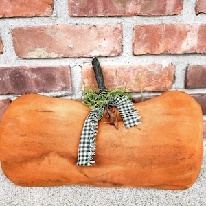 LARGE Primitive Pumpkin Gourd - Primitive Fall Decor - Fall Decorations