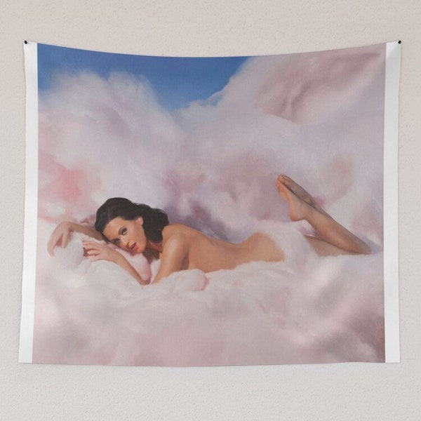 Katy Perry Teenage Dream Wall Tapestry, One of the Boys Wall Hanging, Katy Hudson Tapestries