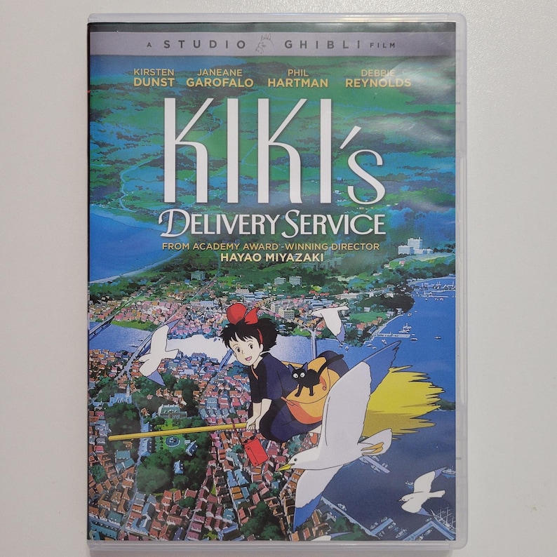 Kiki's Delivery Service 1989 (DVD, 2002) Studio Ghibli image 1