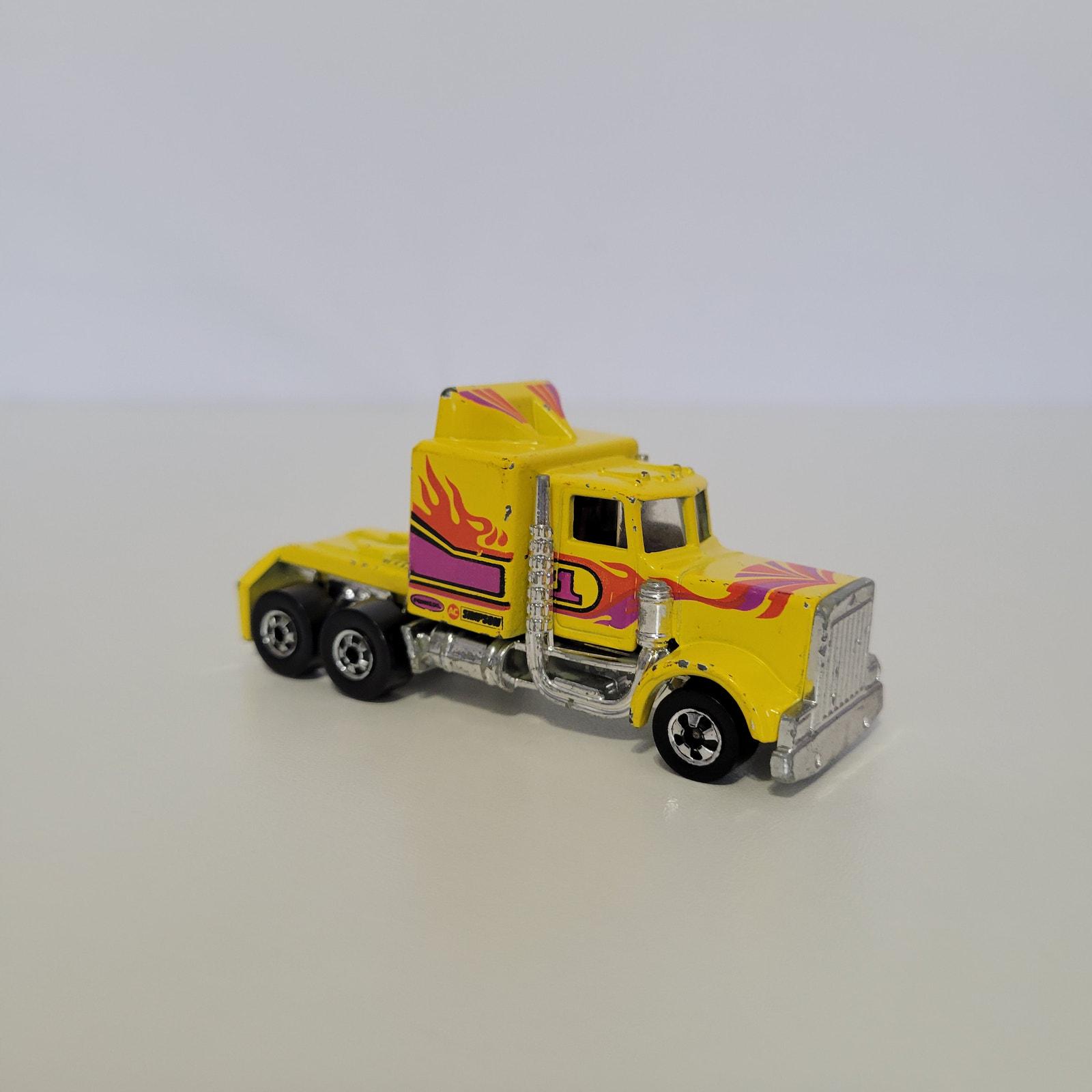 Vintage Jouet Toy Camion Man Diesel Turbo Semi-R Made in Yugoslavia Années 80