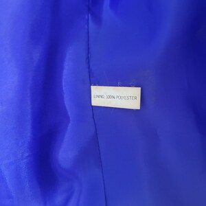 Vintage 90s Adrianna Papell Silk Jacket size 12 Egyptian Revival Jewel Tone image 9