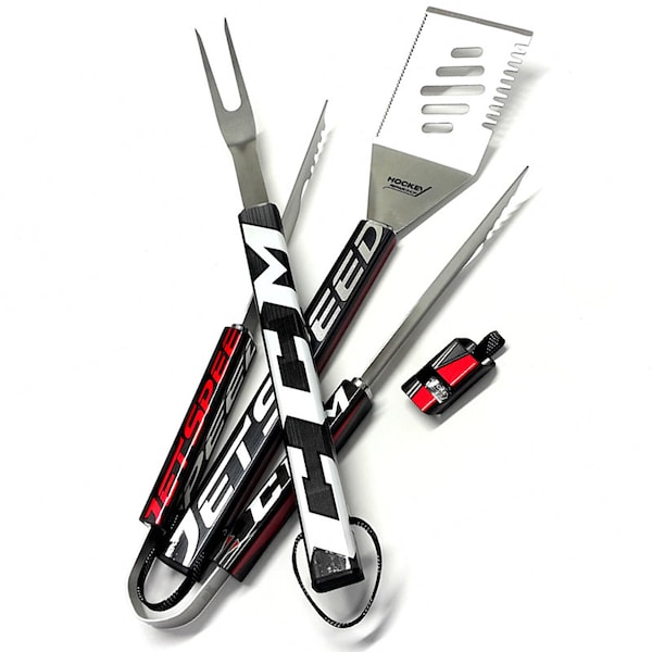 Ultimate Hockey Player's Barbecue Set (4 Piece) - CCM Jetspeed