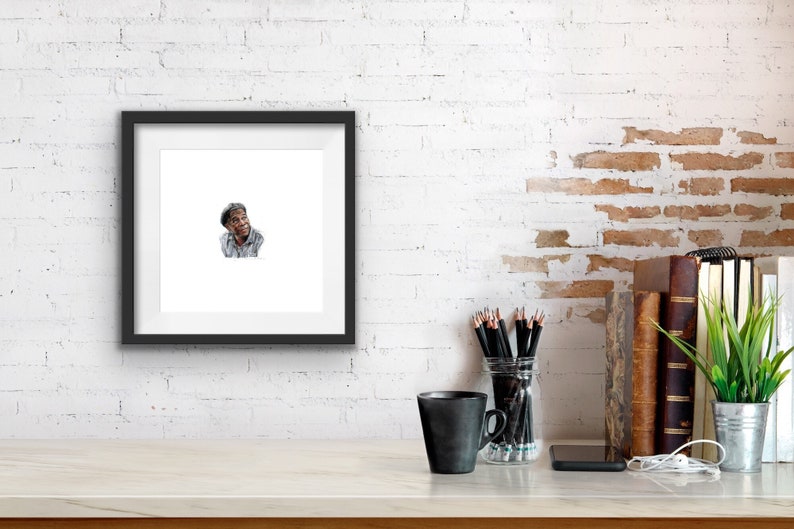 Morgan Freeman \u2018Red\u2019 Shawshank Redemption Print