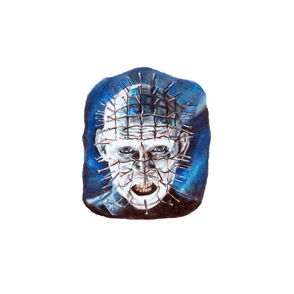 Hellraiser Print | Pinhead Print | Halloween Art