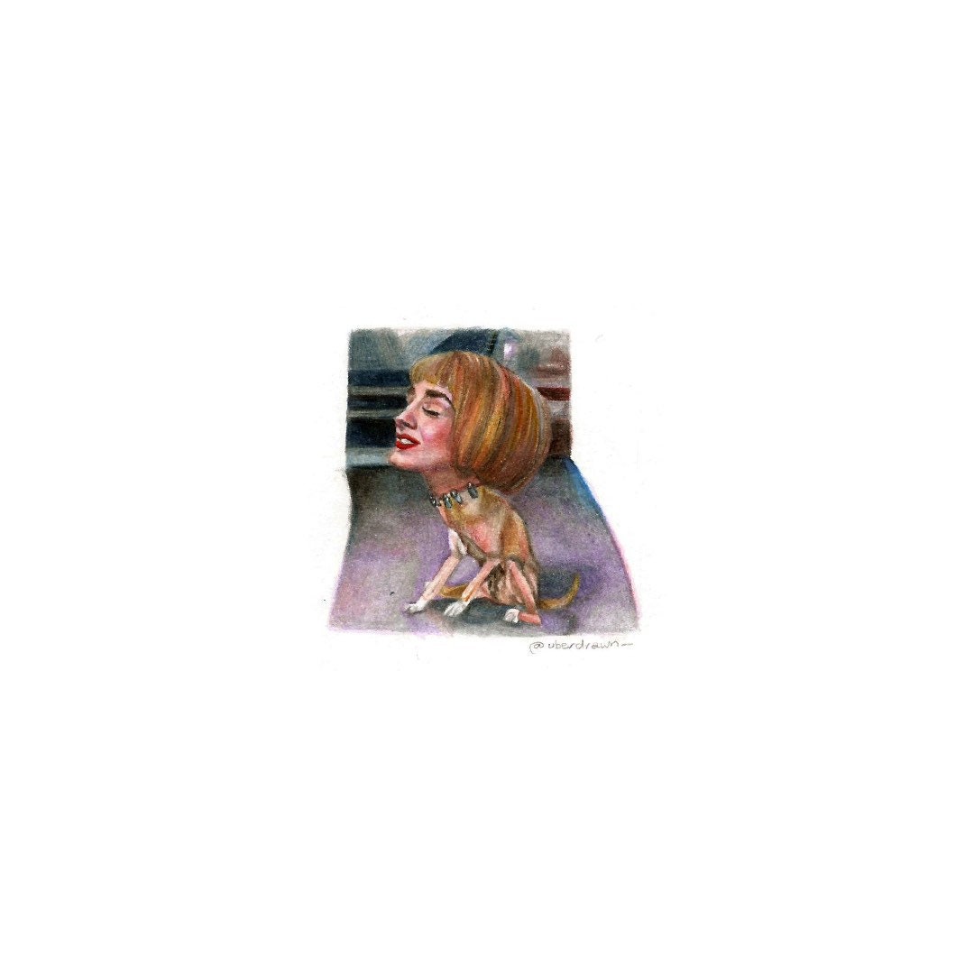 Sarah Jessica Parker mars Attacks Print Etsy