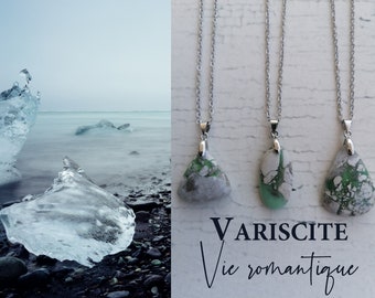 VARISCITE pendant, promotes romantic life, semi-precious natural stone