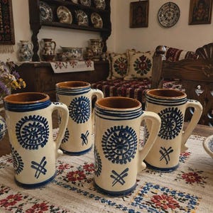 Vintage Romanian Pottery - Etsy