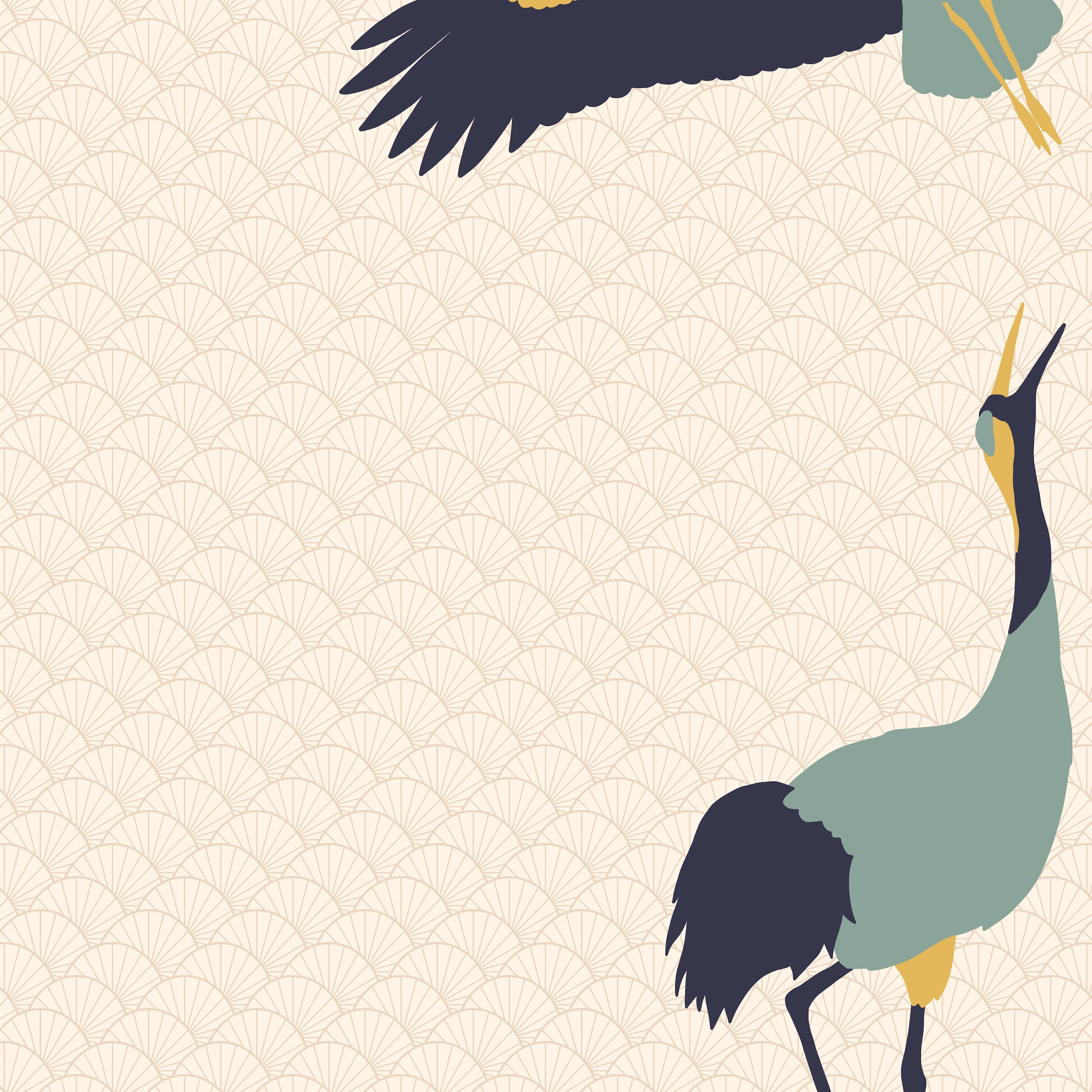 Set of 3 Prints - Cranes - Japanese Inspired - Wall Decor - Wall Art ...
