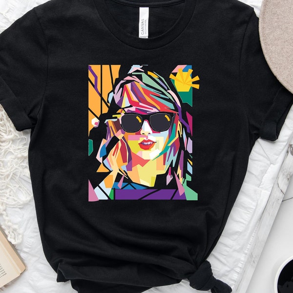 Swiftie Art Mosaic Sweatshirt ,Little Swiftie Tshirt ,Taylor Fan Gift, Album Tour Sweatshirt ,Floral Swiftie Sweatshirt ,Album Merch Sweater