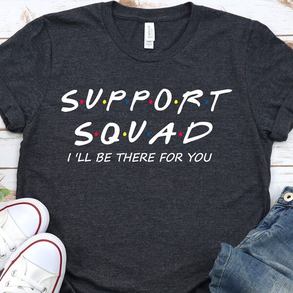 Support Squad Shirt, Teacher Shirt, Support Shirt, Team Support Crew, School Shirts, Funny Teacher Tee, School Support