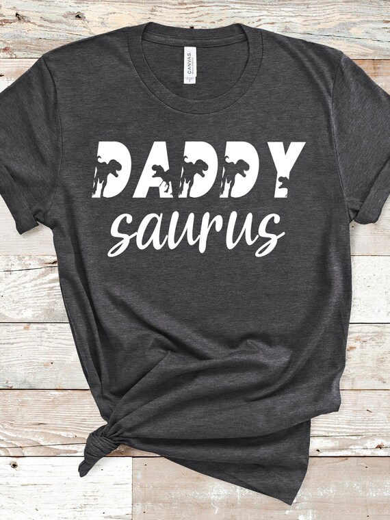 Daddy Saurus Shirt Daddysaurus Tee 