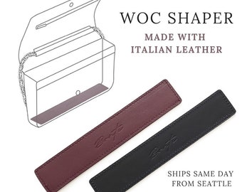 WOC Shaper in Full-Grain Italian Leather! Chanel WOC Base Insert / Protector / Support