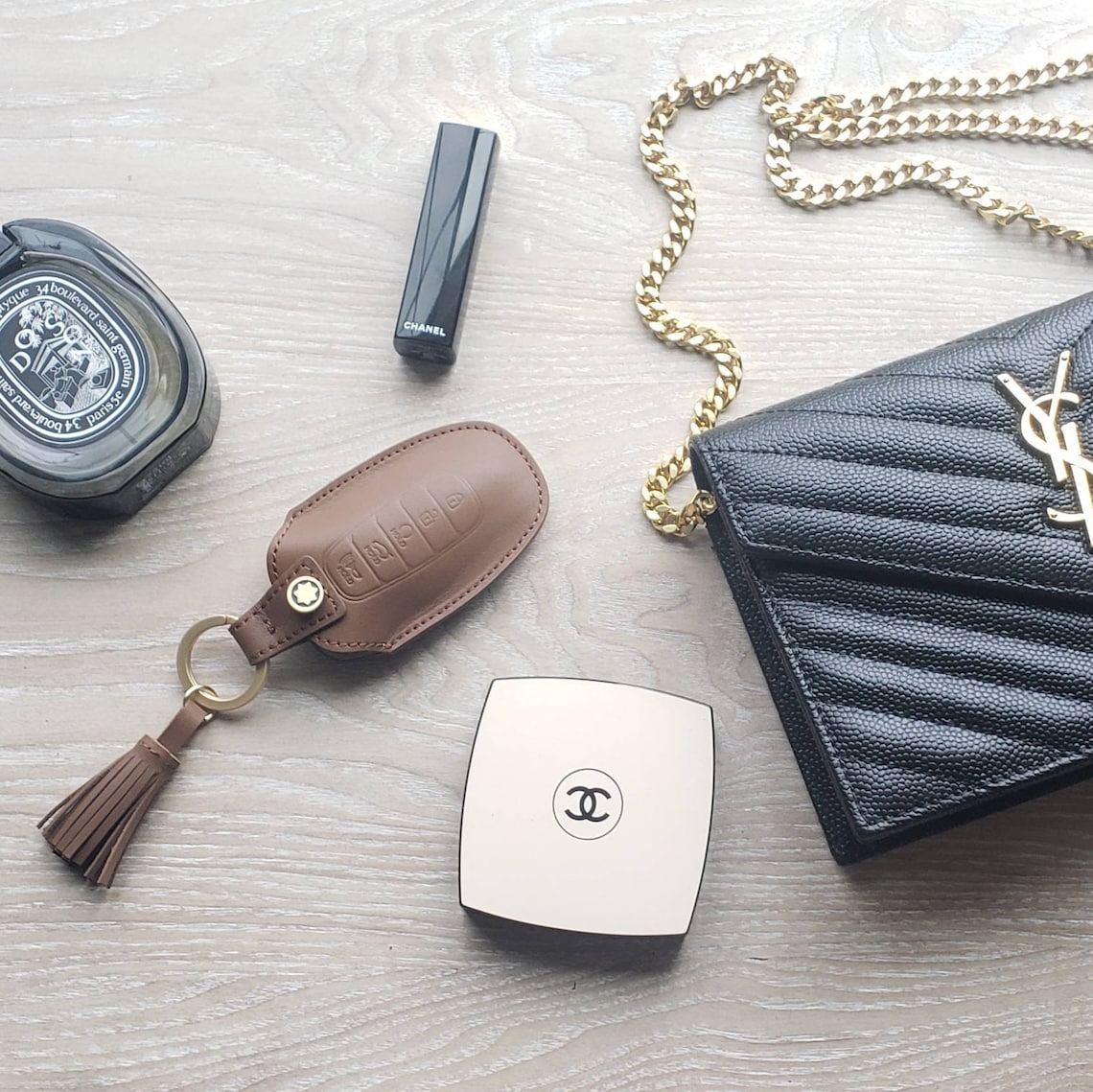 Italian Leather Hyundai Palisades Key Fob Cover Leather Car Etsy