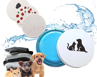 Zero Waste, wiederverwendbarer Haustier Hund Katzen Haar- & Fusselentferner, klebriges Gel Ideal für Kleidung, Teppich, Sofa, Stoff, stilvoll, tolles Geschenk