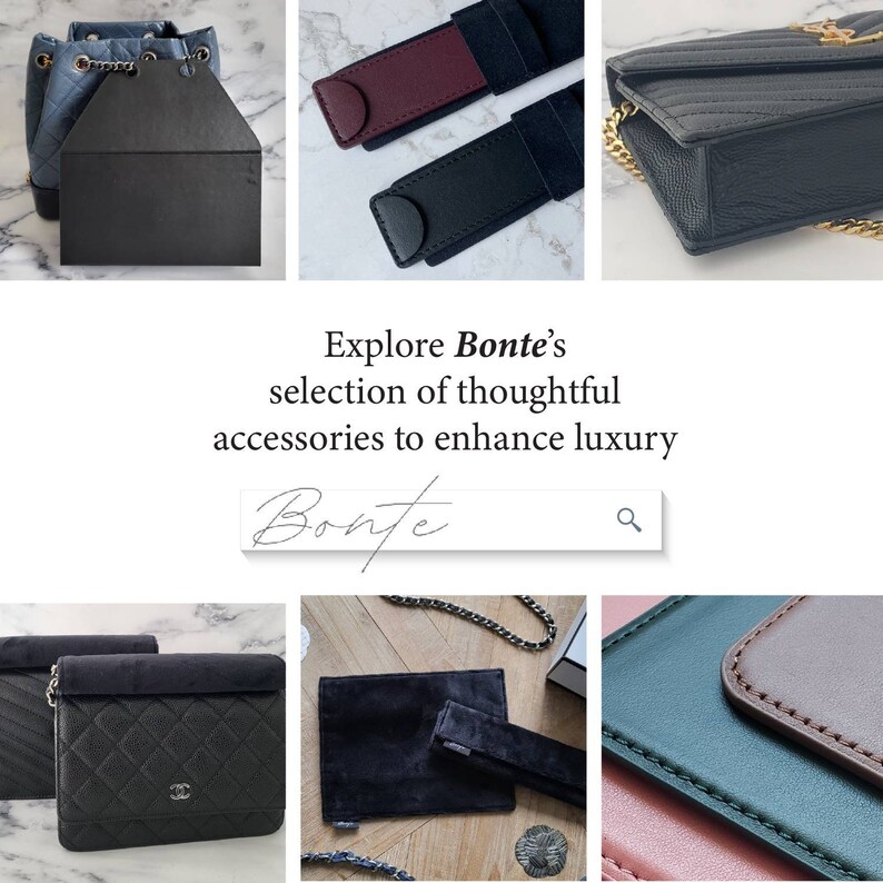 Chanel Chain Wrap Bag Protector Made With Velvet Etsy