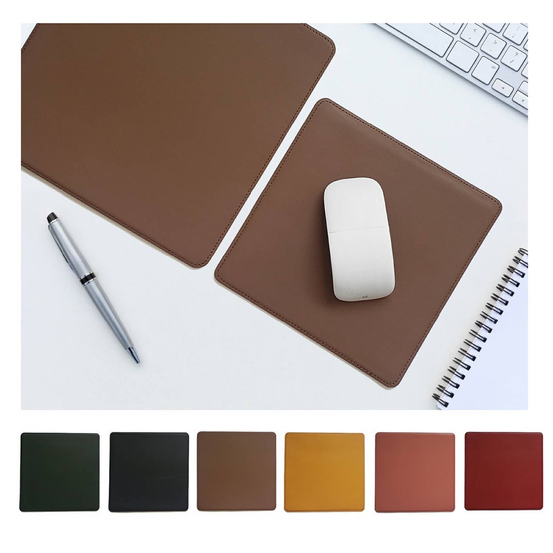 Multipurpose Italian Leather Pad for Home and Office Mouse Etsy