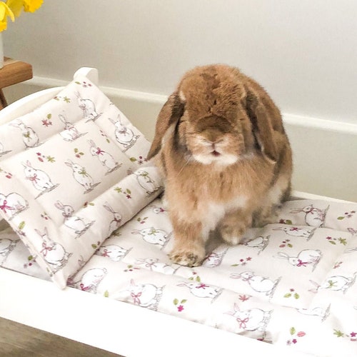 Ikea Duktig Doll Bedding Bunny Rabbit Cat Bed Rabbit Lover Etsy