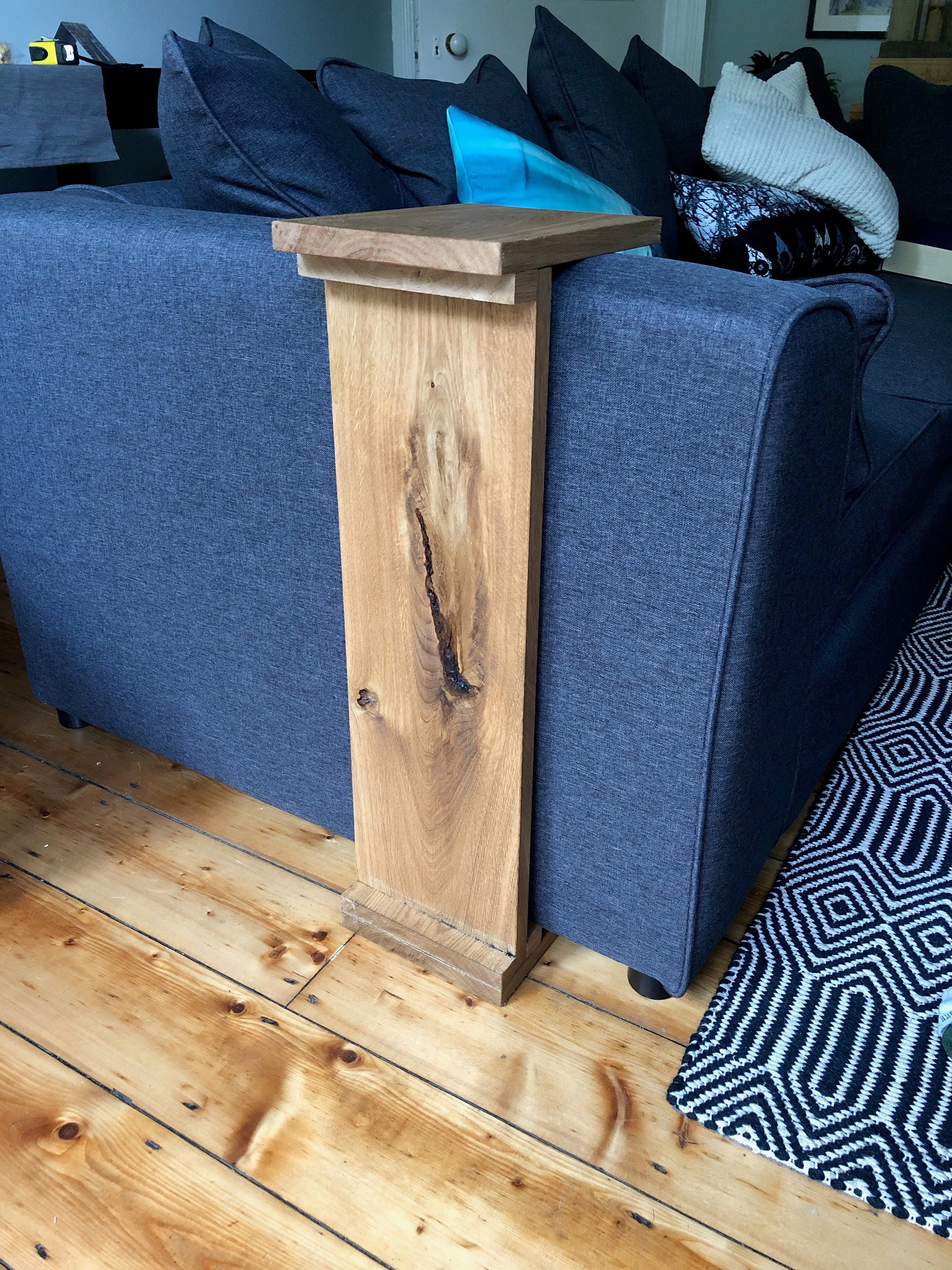 Sofa Arm Table freestanding Etsy UK