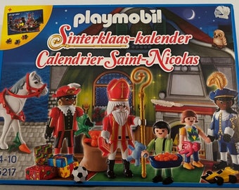 Playmobil vintage sinterklaas en Piet calender - nieuw in ongeopende doos