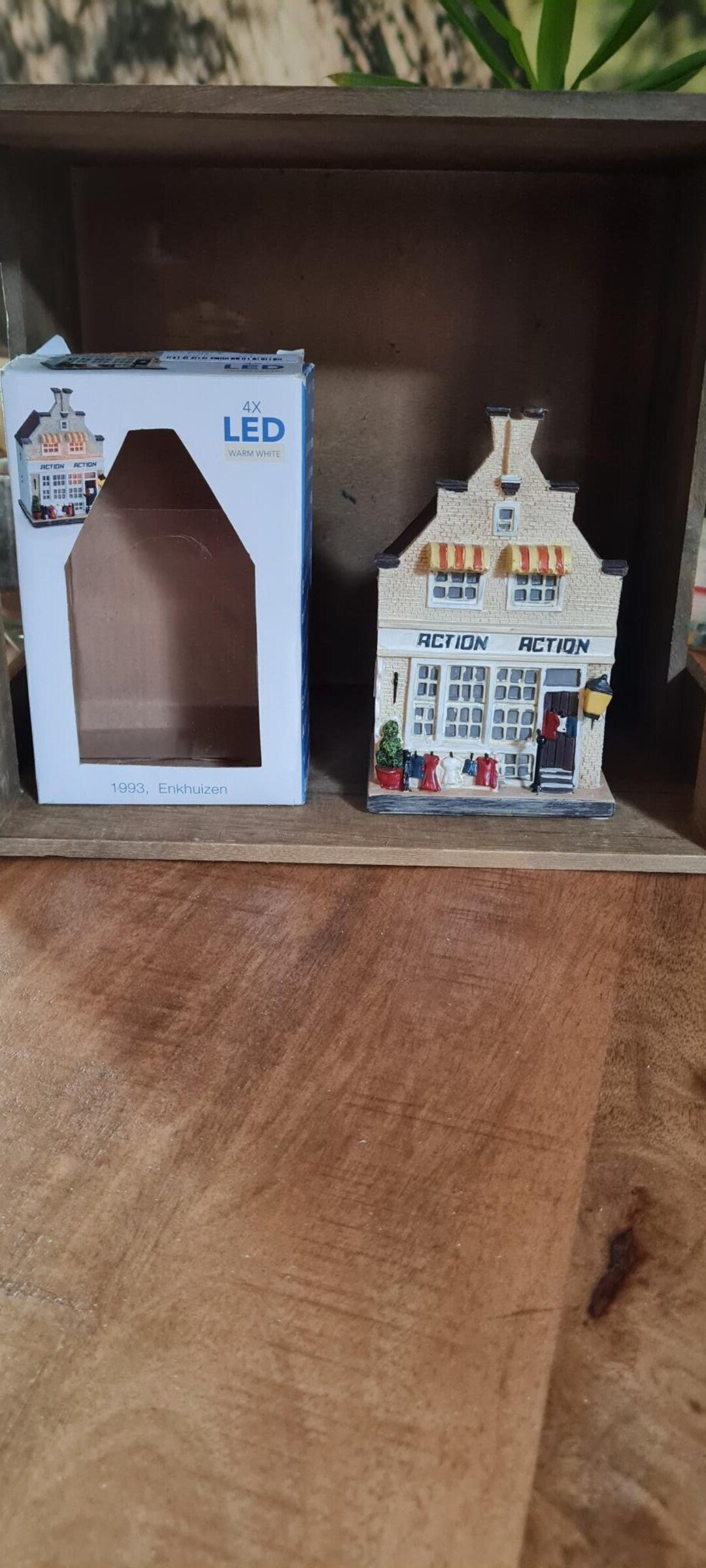 First Action Shop Christmas Village First Action Shop With LED rare - Etsy
