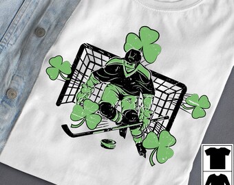 Giocatore di hockey su ghiaccio Evolution Ice Hockey Gift Maglietta
