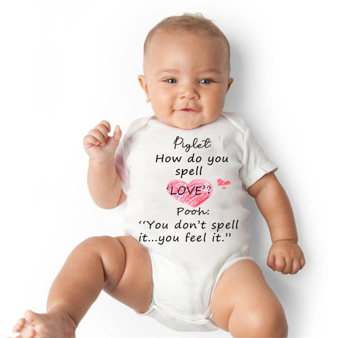 How Do You Spell Love Onesie Unique Baby Gift Newborn Boy | Etsy