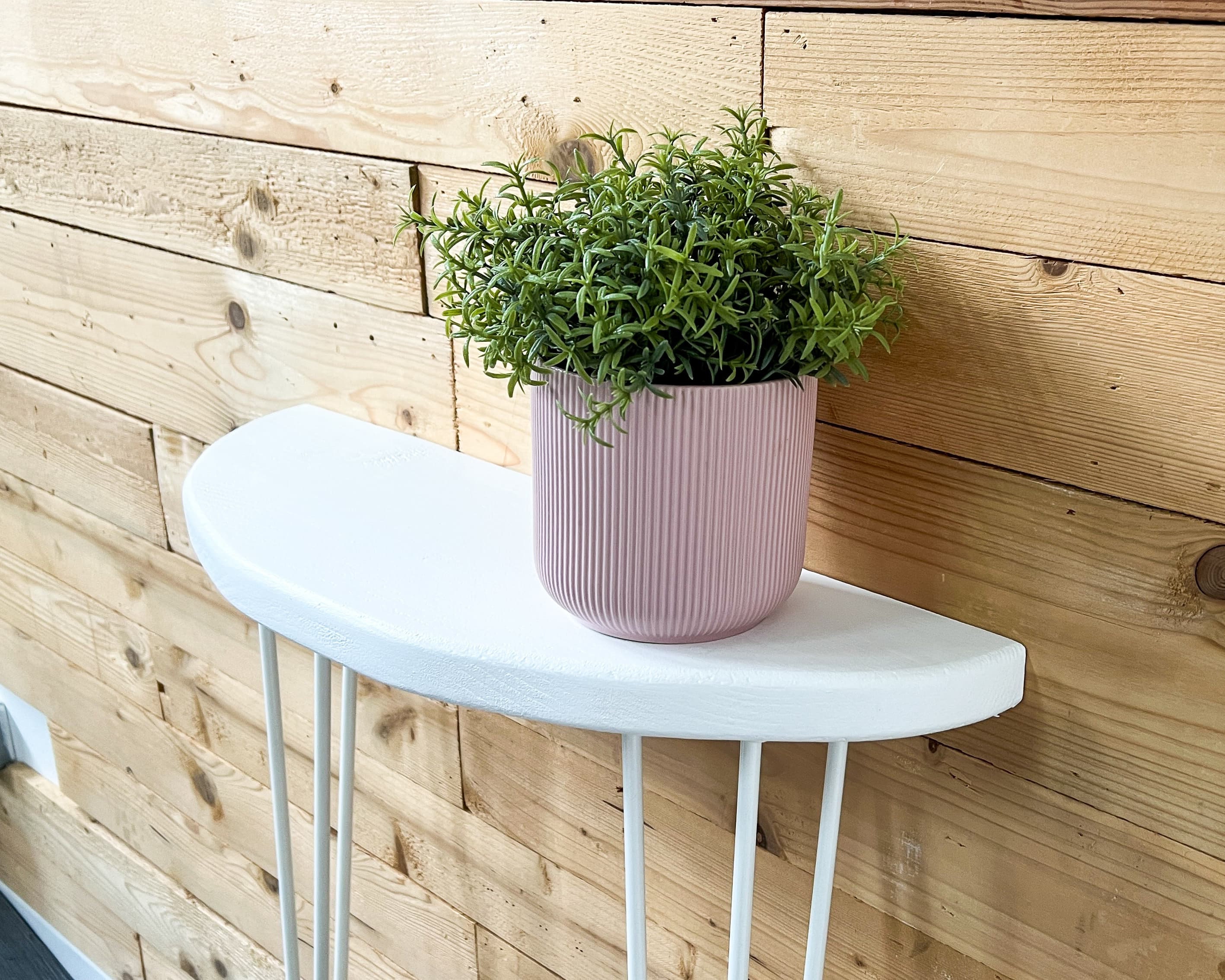 Small semi circle console table deals