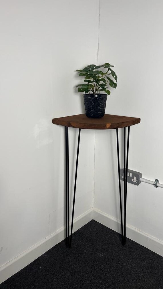 Etsy on sale corner table